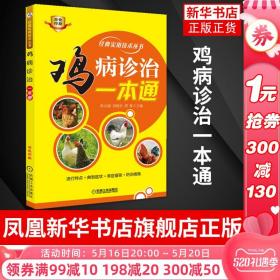 鸡病诊治一本通养鸡技术书籍鸡病诊断与治疗安全用药技术养鸡大全鸡蛋科学饲养农业科学鸡病看图识别与防治书籍