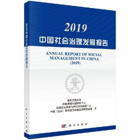 2019中国社会治理发展报告