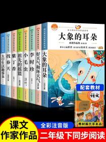 注音版全套8册小学二年级下册课外书必读语文课文同步拓展阅读老师推荐经典书籍大象的耳朵 好天气和坏天气适合一二年级阅读的书目