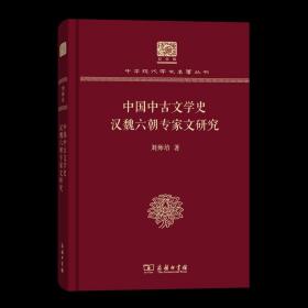 中国中古文学史 汉魏六朝专家文研究 