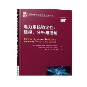 电力系统稳定性：建模、分析与控制