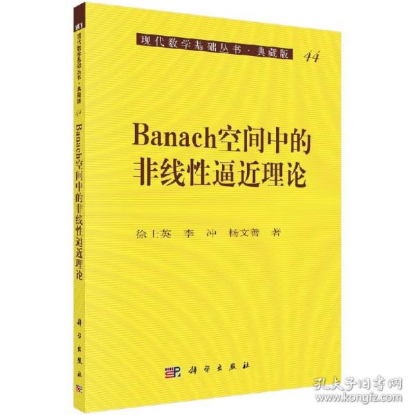 Banach空间中的非线性逼近理论