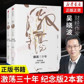 吴晓波企业史 激荡三十年：中国企业1978—2008（十年典藏版）（套装共2册）