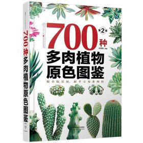 700种多肉植物原色图鉴 王意成 多肉养殖书籍多肉书籍大全多肉品种大全技术多肉植物书籍养多肉的书多肉大全盆景入门书籍 【正版】