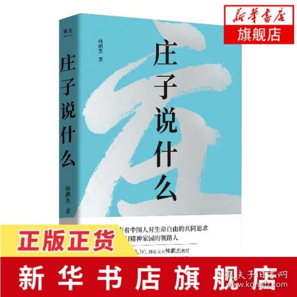 庄子说什么（继《道德经说什么》之后，韩鹏杰又一部道家经典解读著作，樊登作序倾情推荐）