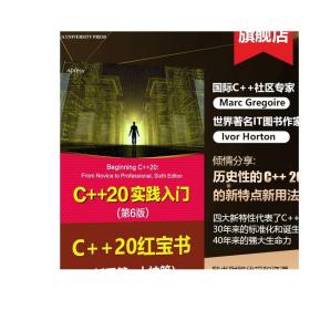 【正版新书套装】 C++20实践入门第6版+C++20高级编程第5版 马克 格雷戈勒 清华大学出版社 C++20红宝书 新手篇+大神篇 编教程