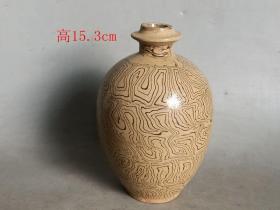 乡下收的宋代搅胎瓷瓷瓶1