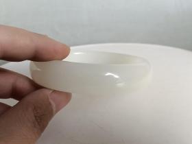 清代 白 玉 手镯