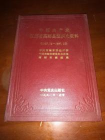 1991硬精装《中国共产党江苏省高邮县组织史资料》