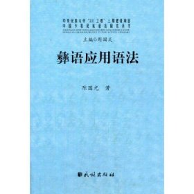 【正版保证】彝语应用语法 陈国光著 民族出版社 9787105143573