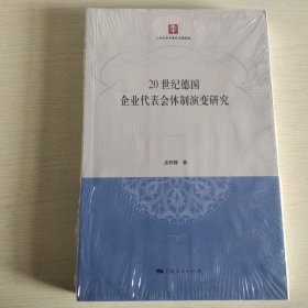 20世纪德国企业代表会体制演变研究