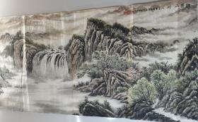 著名画家温付海笔名-愚石-国画作品