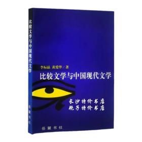 比较文学与中国现代文学 李标晶 黄爱华 著 岳麓书社