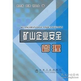 矿山企业 安全管理 管理理论 刘志伟  等