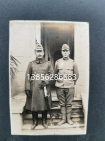 民国 日军在上海老照片《日军 端山队长》一张55-9！尺寸：长16.5厘米×宽10.8厘米
