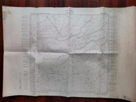 1929年（昭和4年）东京地学协会编 东亚地质图 第1号《蒙古》地图一大张！贝加尔湖、车臣汗部、蒙古、唐努乌梁海。比例尺：1:200万。尺寸：总长80厘米×高54厘米