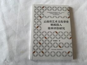 云南省艺术文化事业财政投入效率评价研究