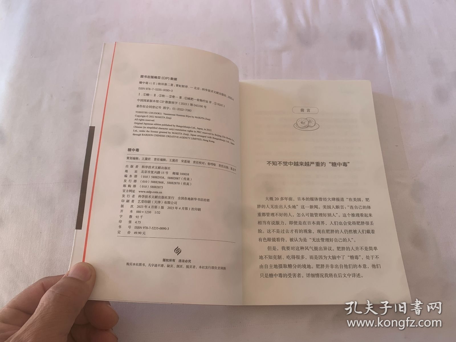 糖中毒（百万畅销书《饮食术》作者牧田善二亲授超强饮食法，提供对抗糖中毒的对策与戒除糖瘾的饮食法）