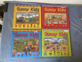 【外文原版】Sunny Kids workbook(1、2、3、4）4册合售