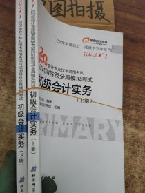 东奥初级会计2020 轻松过关1 2020年应试指导及全真模拟测试初级会计实务 (上下册) 轻一