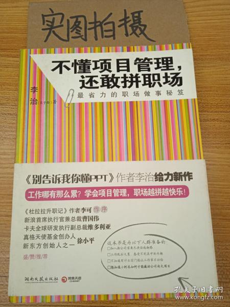 不懂项目管理，还敢拼职场：最省力的职场做事秘籍