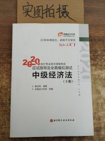 轻松过关1 2020年会计专业技术资格考试应试指导及全真模拟测试 中级经济法