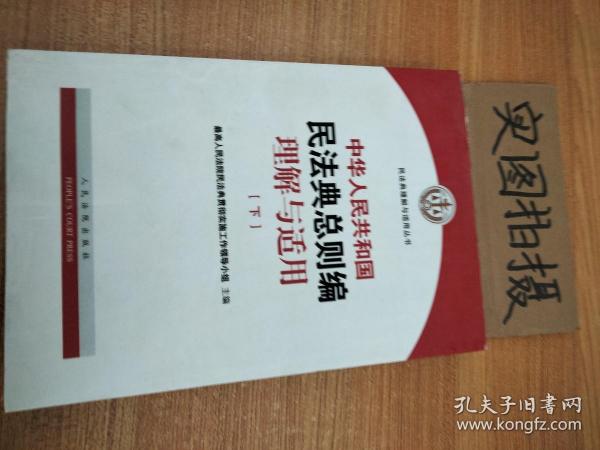 《中华人民共和国民法典总则编理解与适用》（上下）