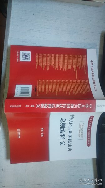 中华人民共和国民法典总则编释义