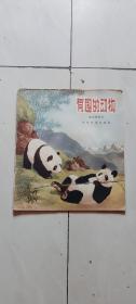 连环画：《有趣的动物 》老版1956年彩色版本 赵白山绘画本20开平装本