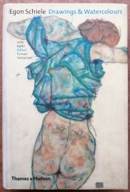 Egon Schiele: Drawings and Watercolors （席勒作品集 英文版，全铜版纸彩色精印硬精装现货，参见实拍图片）