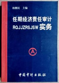 任期经济责任审计RQJJZRSJSW实务（一版一印正版现货，参见实拍图片）