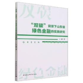 “双碳”背景下山东省绿色金融的实践研究