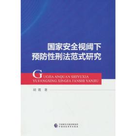 国家安全视阈下预防性刑法范式研究