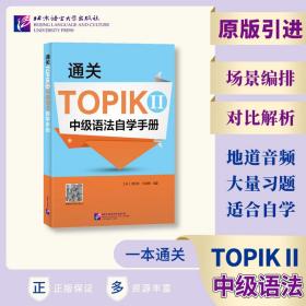 通关TOPIK II 中级语法自学手册