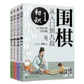 围棋从入门到九段：入门冲段4000题（套装4册）