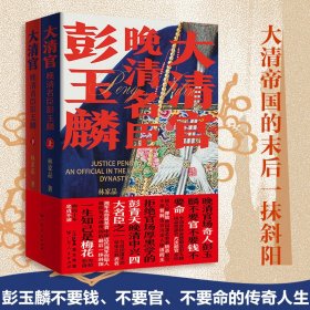 大清官——晚清名臣彭玉麟上下2册晚清中兴四大名臣之一书生从戎湘军水师奠基者中国近代海军创始人历史人物传记丛书