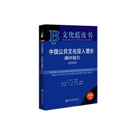 文化蓝皮书：中国公共文化投入增长测评报告（2020）