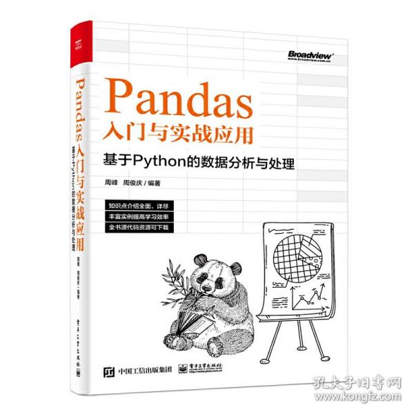 Pandas入门与实战应用 ：基于Python的数据分析与处理