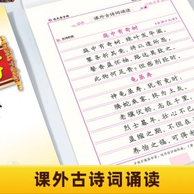 司马彦字帖八年上册人教版语文同步字帖练字帖初中生写好中国字正楷书控笔训练每日一练硬笔书法练字本初二楷书临摹钢笔练字本写字贴