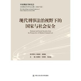 现代刑事法治视野下的国家与社会安全