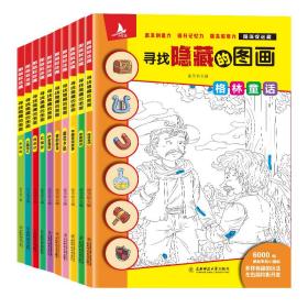 图画捉迷藏：寻找隐藏的图画（全10册）小学生专注力思维训练益智游戏极限视觉挑战