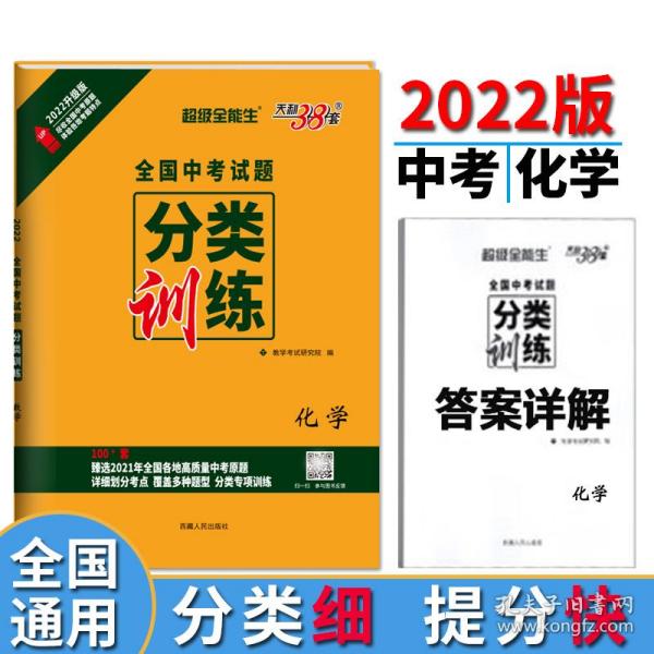 天利38套超级全能生对接中考2020全国中考试题分类训卷--化学