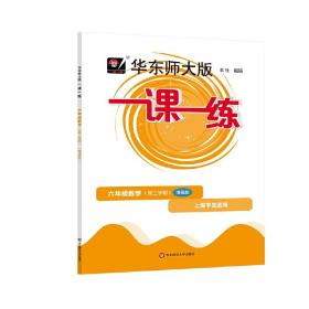 2023春一课一练·增强版六年级数学（第二学期）