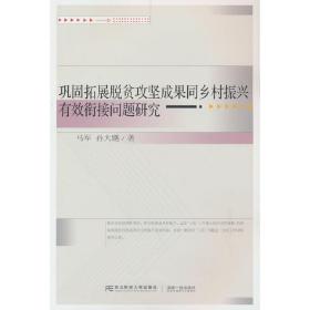 巩固拓展脱贫攻坚成果同乡村振兴有效衔接问题研究