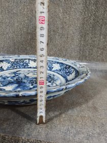 青花人物盘子
口径46cm
高度8cm