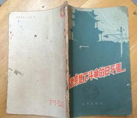 《在北京地下斗争的日子里》（1961年印刷，记录解放战争时期，我地下党在北京的战斗历程）