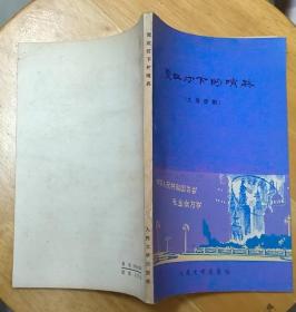 《霓虹灯下的哨兵（九场话剧）》（有多幅剧照，记录解放军解放上海、保卫上海的战斗故事）