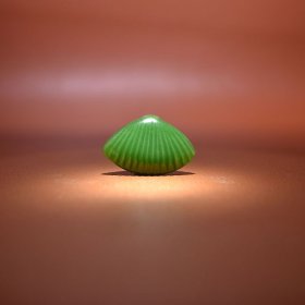 【惜墨舫】致敬708090 5克天然和田碧玉精品老坑苹果绿贝壳辈辈福锁骨挂坠手机挂 苏工苏州玉雕 70后80后90后喜欢的藏品商品 致敬逆行者