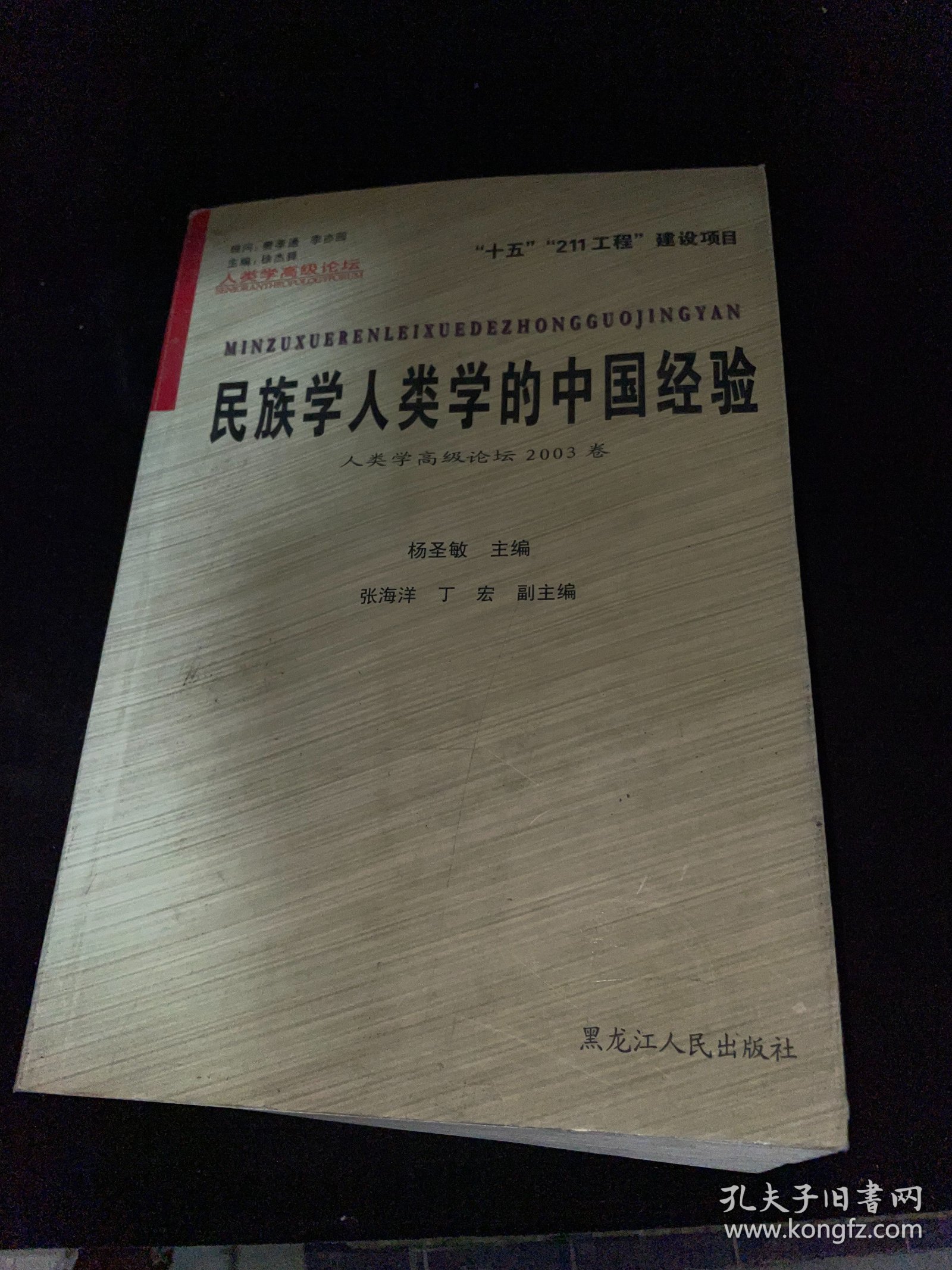 民族学人类学的中国经验 : 人类学高级论坛2003卷