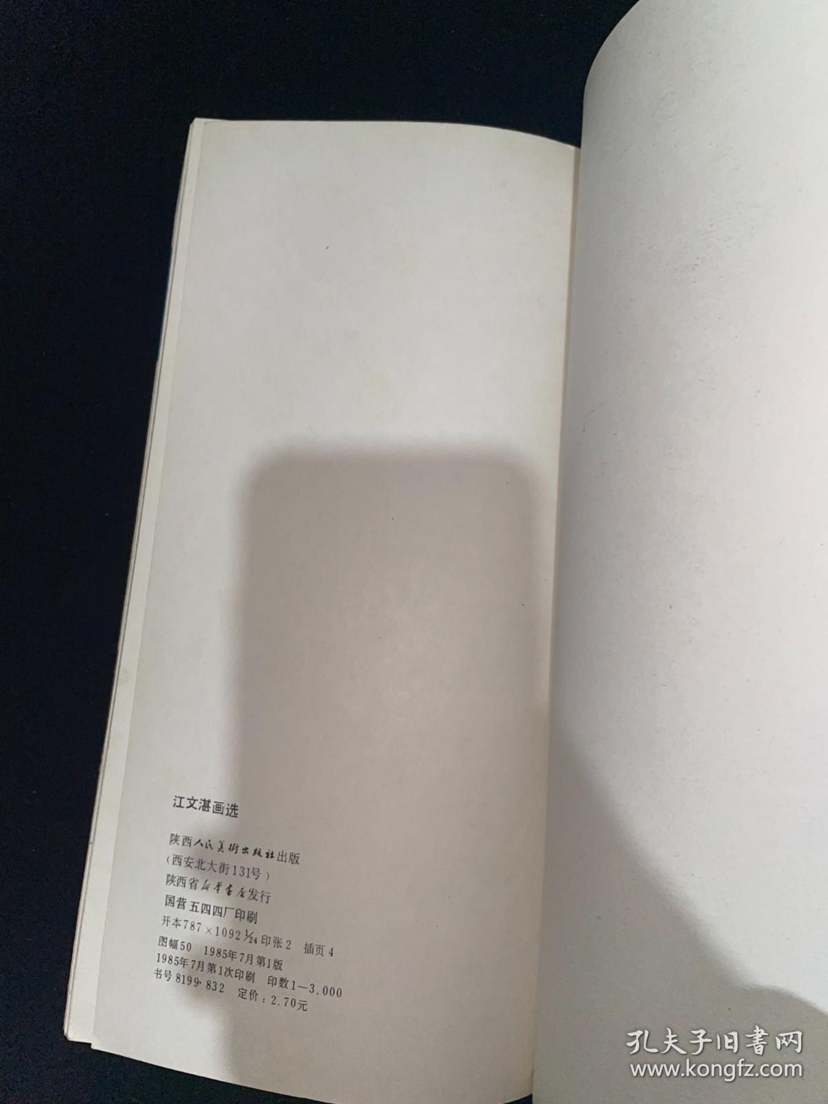 江文湛画选（花鸟）